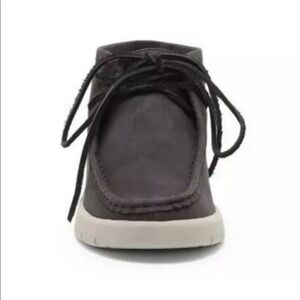 Lucky Brand chukka boots sz 7 black dark gray new suede ankle